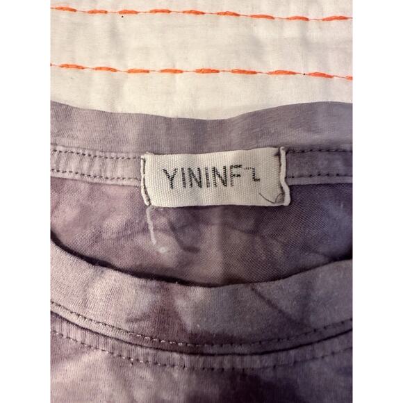 YININF Mens Hip‎ Hop Graffiti Streetwear T Shirt L - Picture 3 of 4